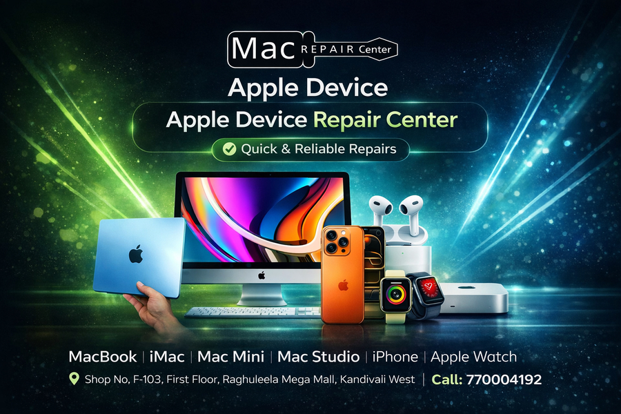 Cover photo of Mac Repair Center | MacBook Repair Mumbai